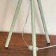90s Green Metal Tripod Lamp