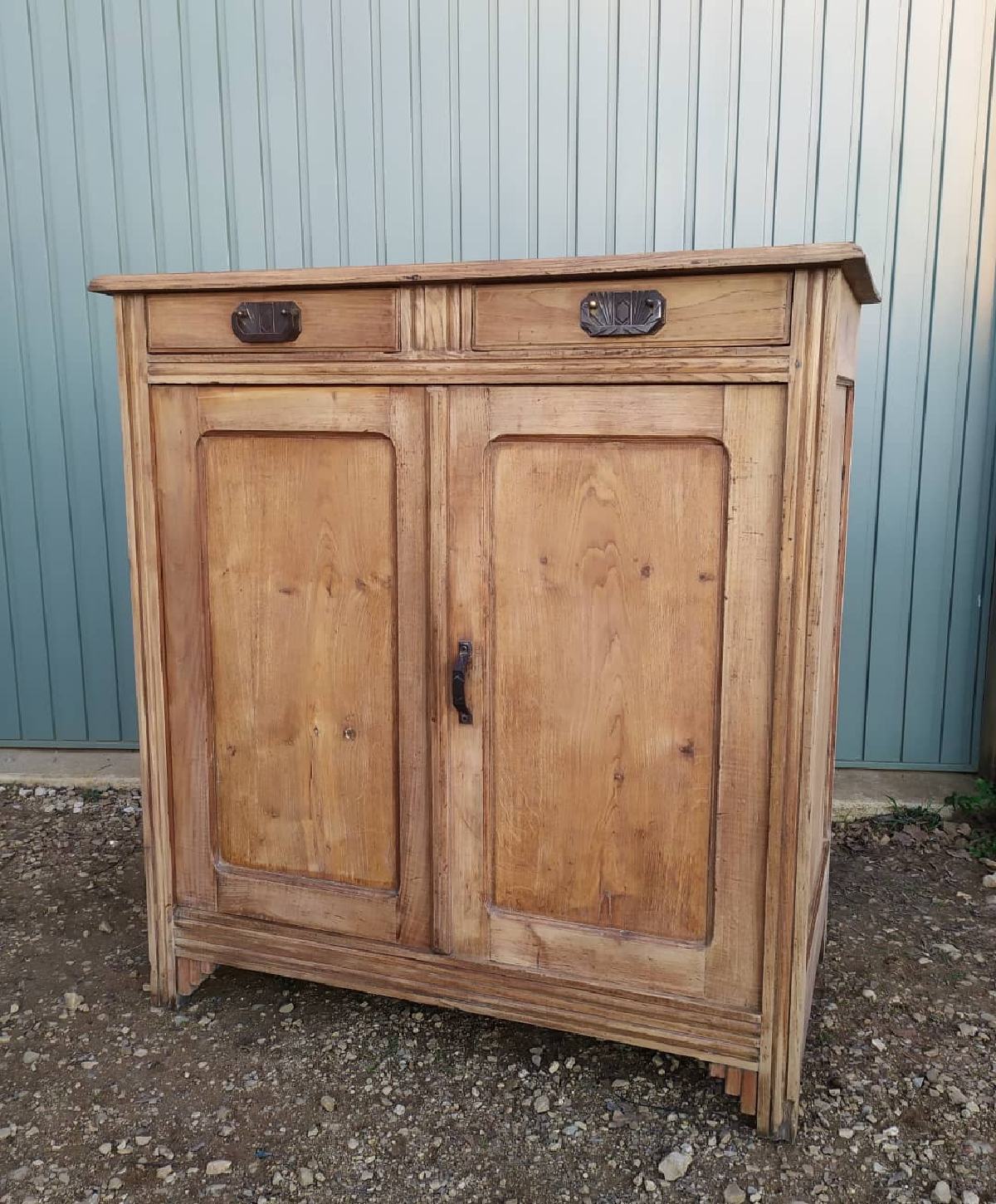 Parisian buffet raw wood