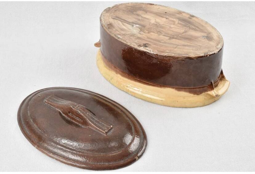 Terrine en terre cuite