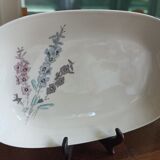 Rectangular serving dish Raynaud - Limoges Unic - Gladioli