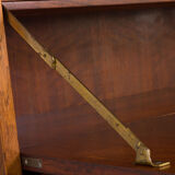 Rosewood drop front secretary desk by Axel Christensen, Odder, ACO Møbler, Denmark, 60s