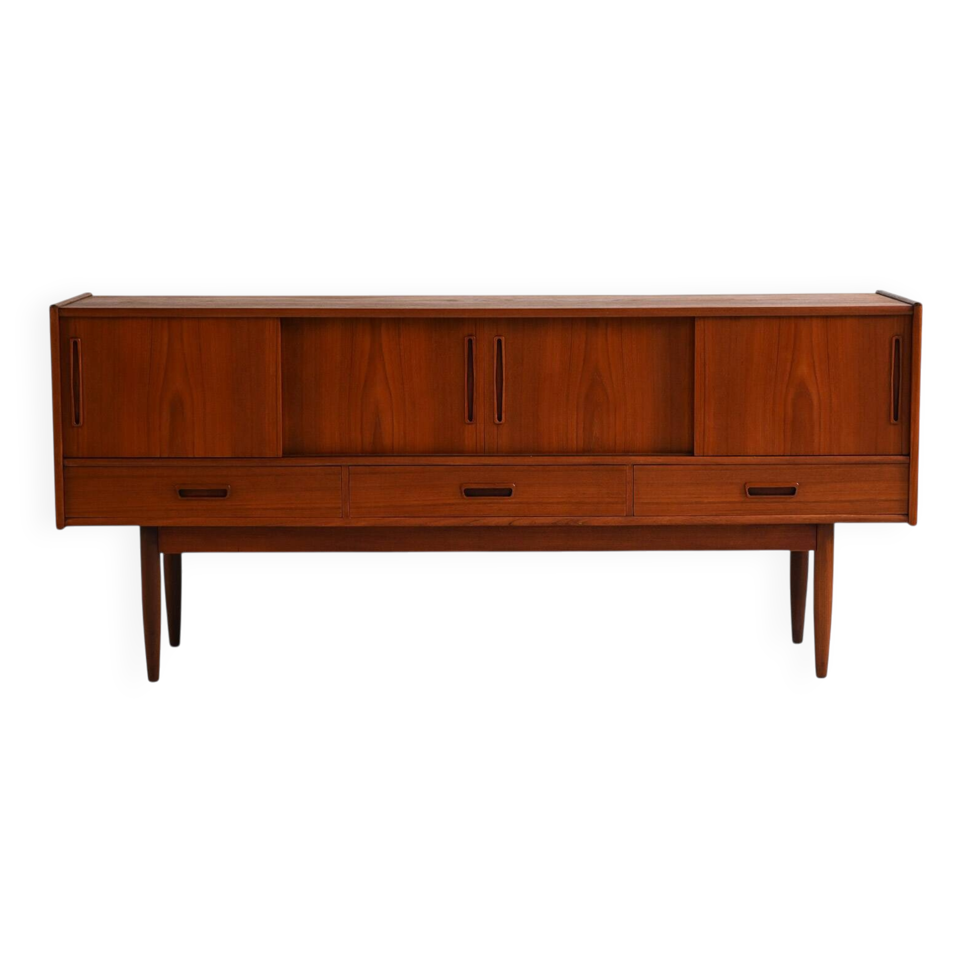 Danish teak sideboard Sibast Møbler 1960s
