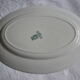 Flat oval faience of gien model Etruscan