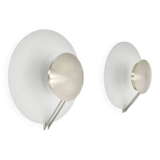 "Vega" wall lights by L. Cesaro for Tre Ci Luce, 1980s, set of 2