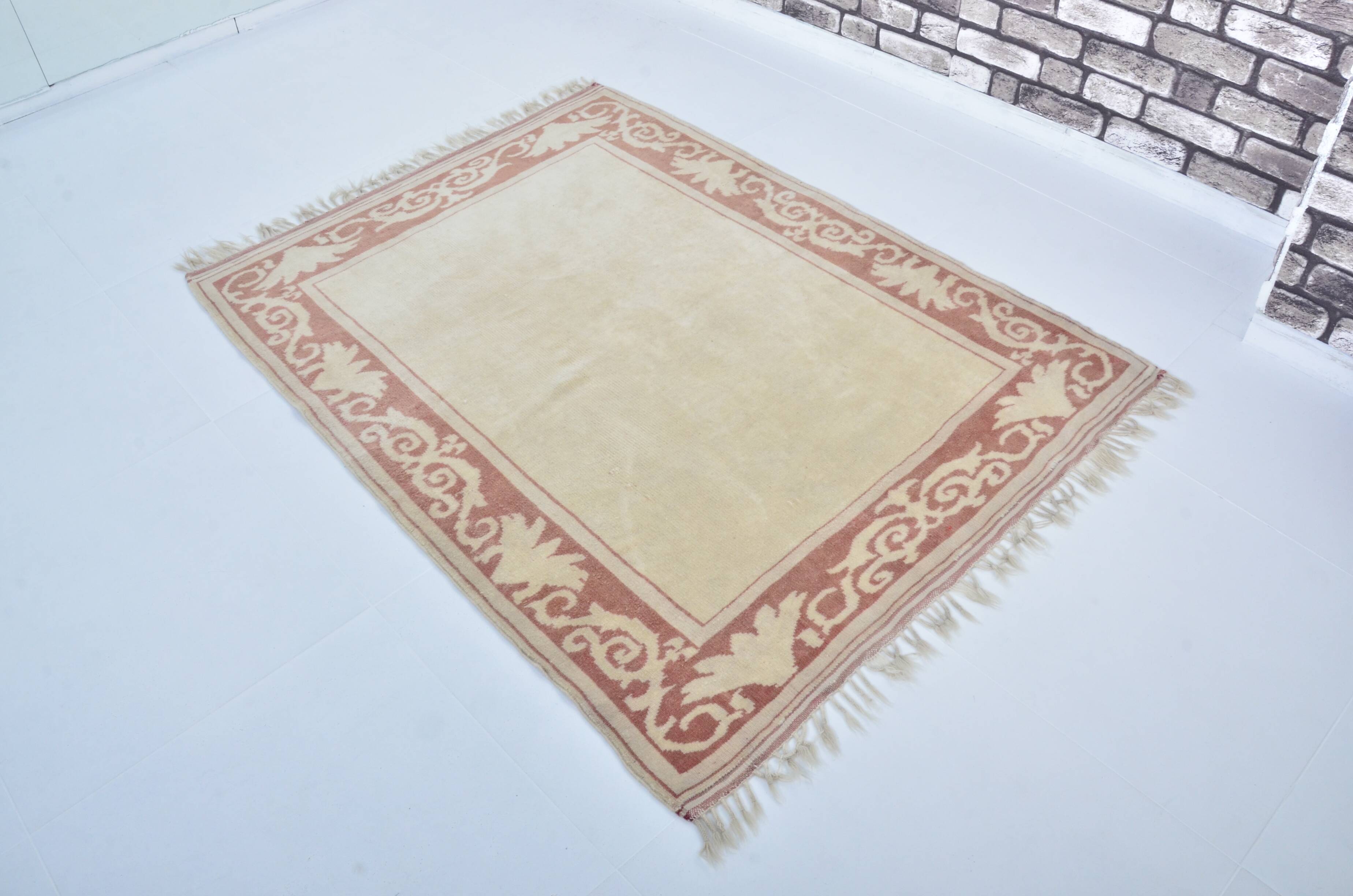 Turkish Oushak handmade rug sku 3597