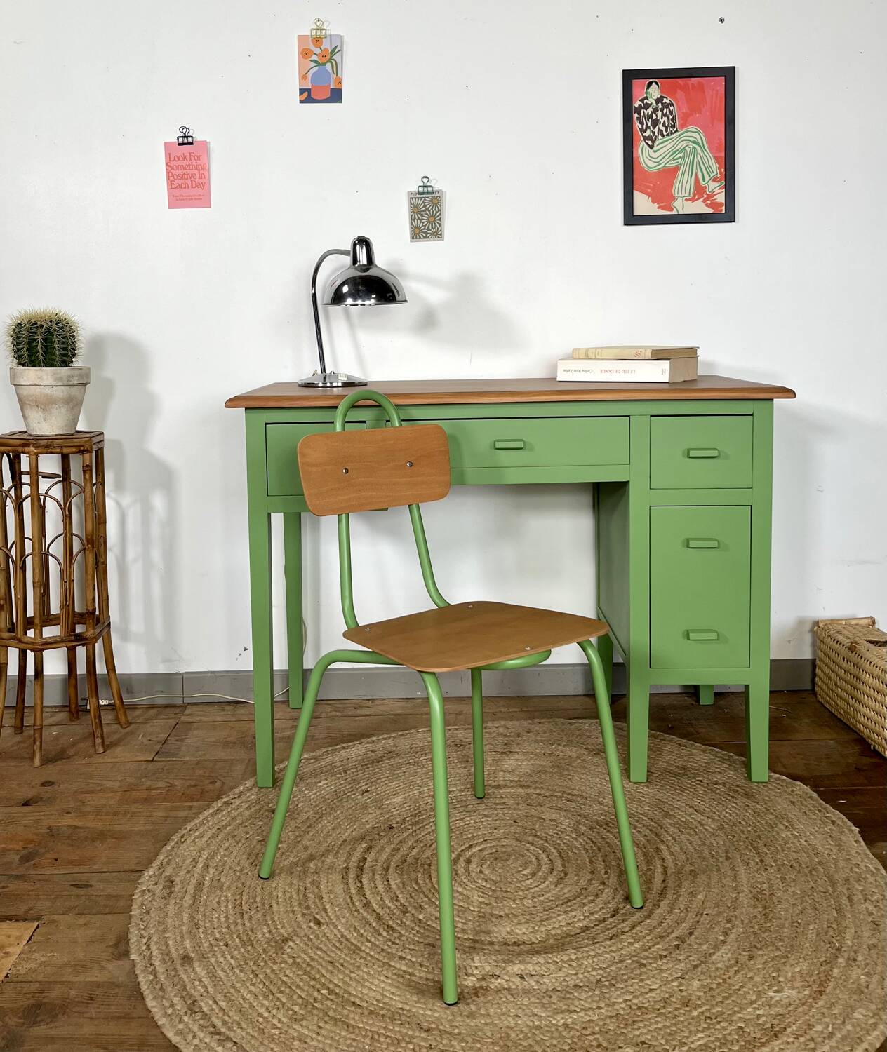 Children's desk and chair