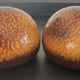 Pair of vintage ceramic hedgehogs