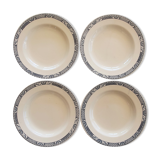 Assiettes creuses Salins