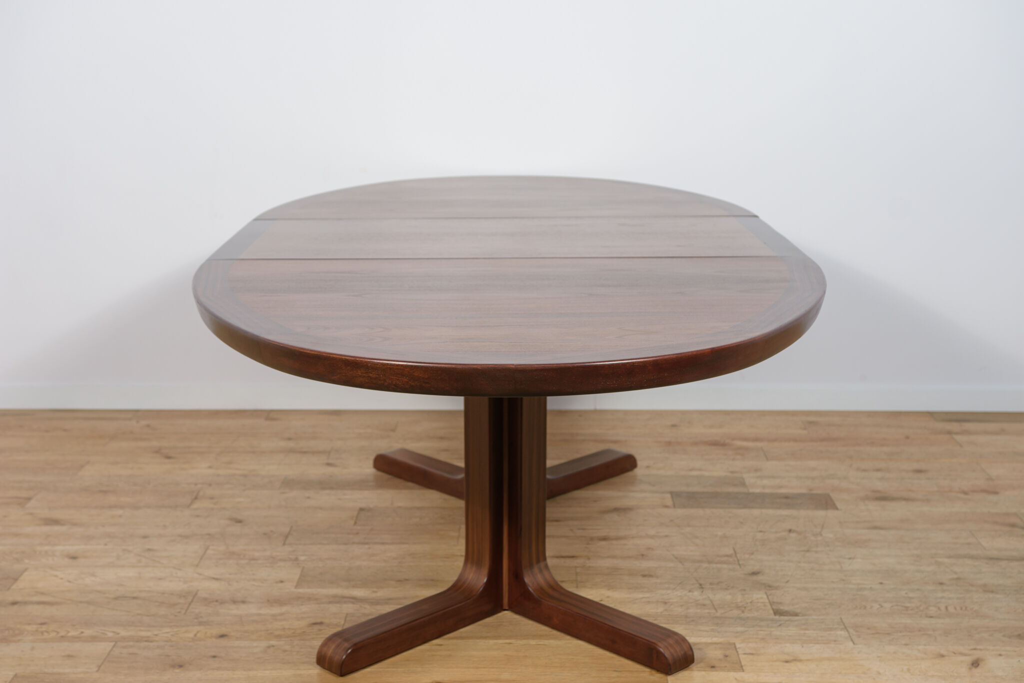 Mid-Century Oval Rosewood Extending Dining Table by Skovby, Denmark, 1960s