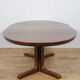 Mid-Century Oval Rosewood Extending Dining Table by Skovby, Denmark, 1960s