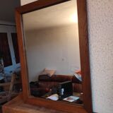 Old mercury mirror 74x43 cm