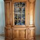 Library in solid cherry wood – back in native wood