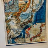 Carte scolaire no 34 japon Yamasaki et jean brunhes