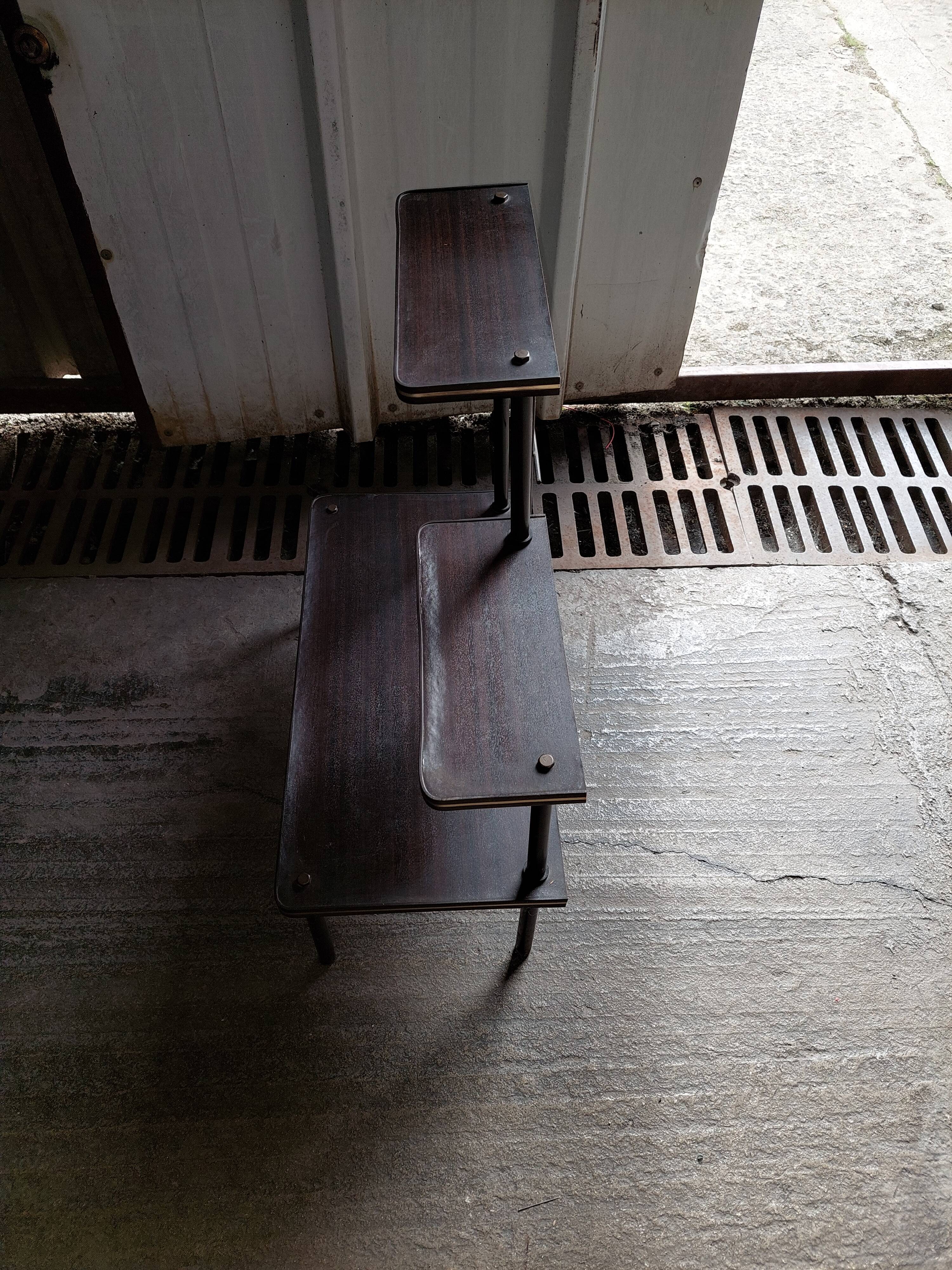Cabinet shelves compartments 1970
