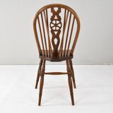 4 chaises Victoriennes anglaises Windsor, début du XXe siècle