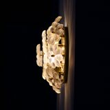 Ernst Palme brass floral wall lamps