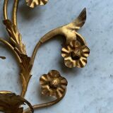 70s wall candle holder