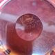 Vase en verre multicolore verly's art deco 1930