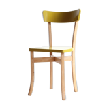 Chaise bistrot vintage en bois revisitée