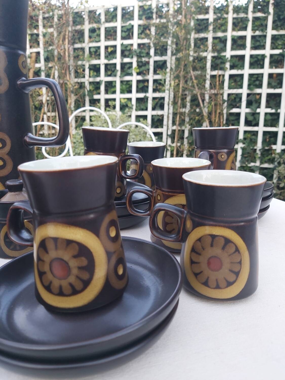 English coffee service DENBY