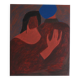 Figurative painting couple "near you" on stretched canvas.