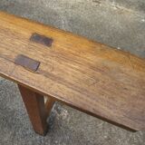 Paire de bancs de ferme 165 cm