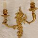 bronze wall light signed Petitot