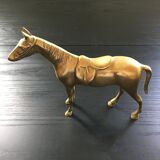 Brass horse