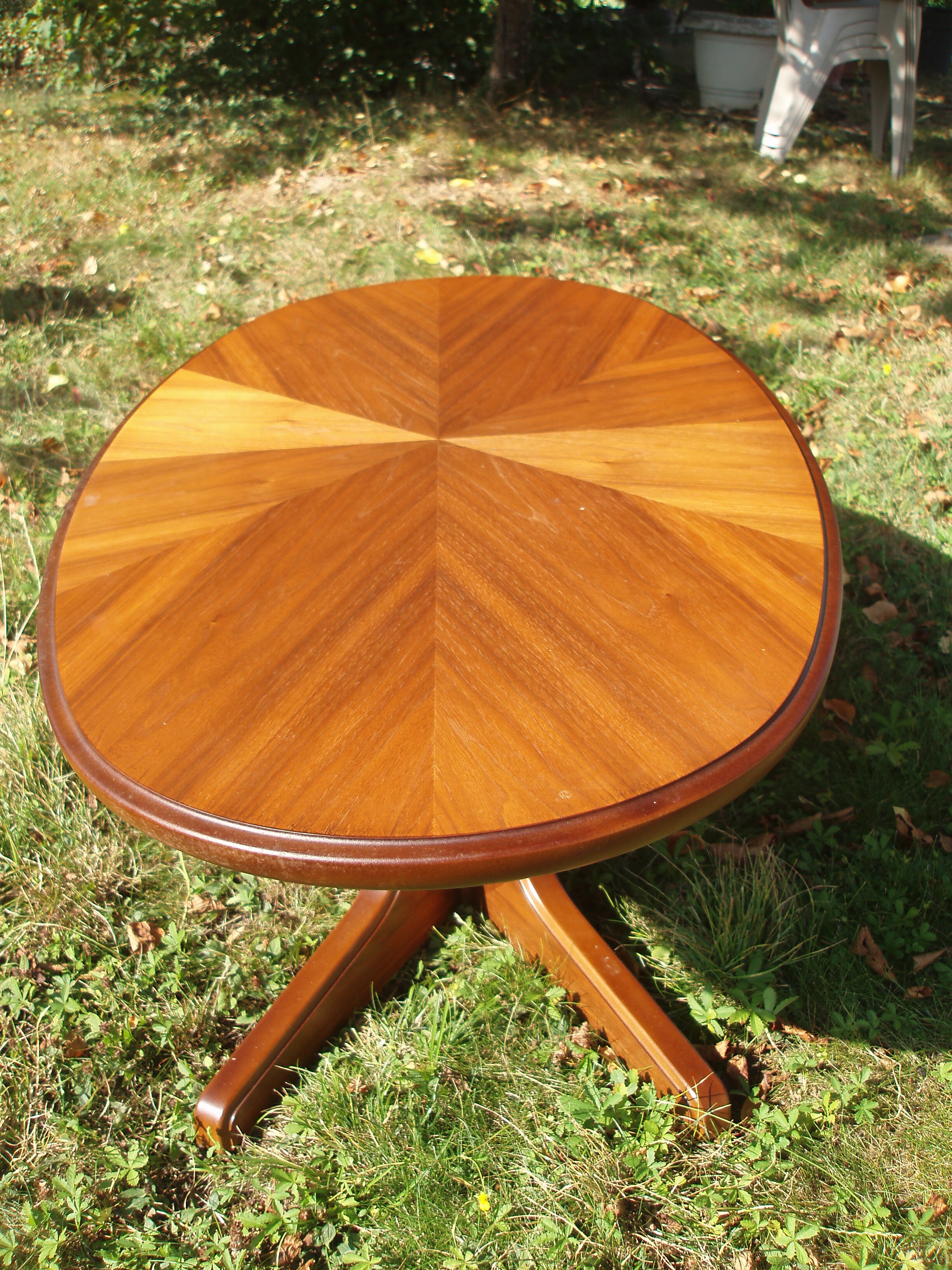 Vintage oval table