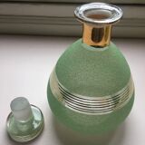 Set of carafe and 7 glasses