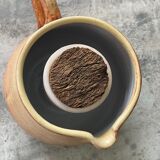 Sandstone pitcher with ice compartment