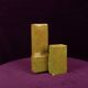 Geometric Twin-Column Ceramic Vase Space Age, Italy 1970