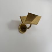 Vintage brass wall light, France, 1970.