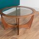 Retro Teak Round 'Astro' 'Fresco' Coffee Table By Victor Wilkins For G Plan
