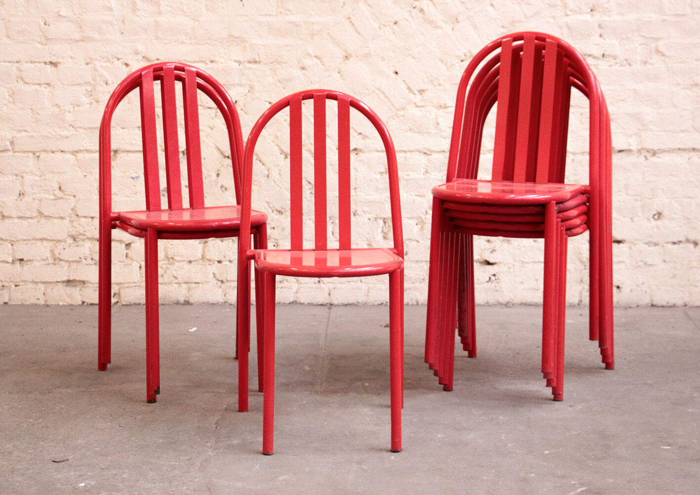 8 chairs Robert Mallet Stevens