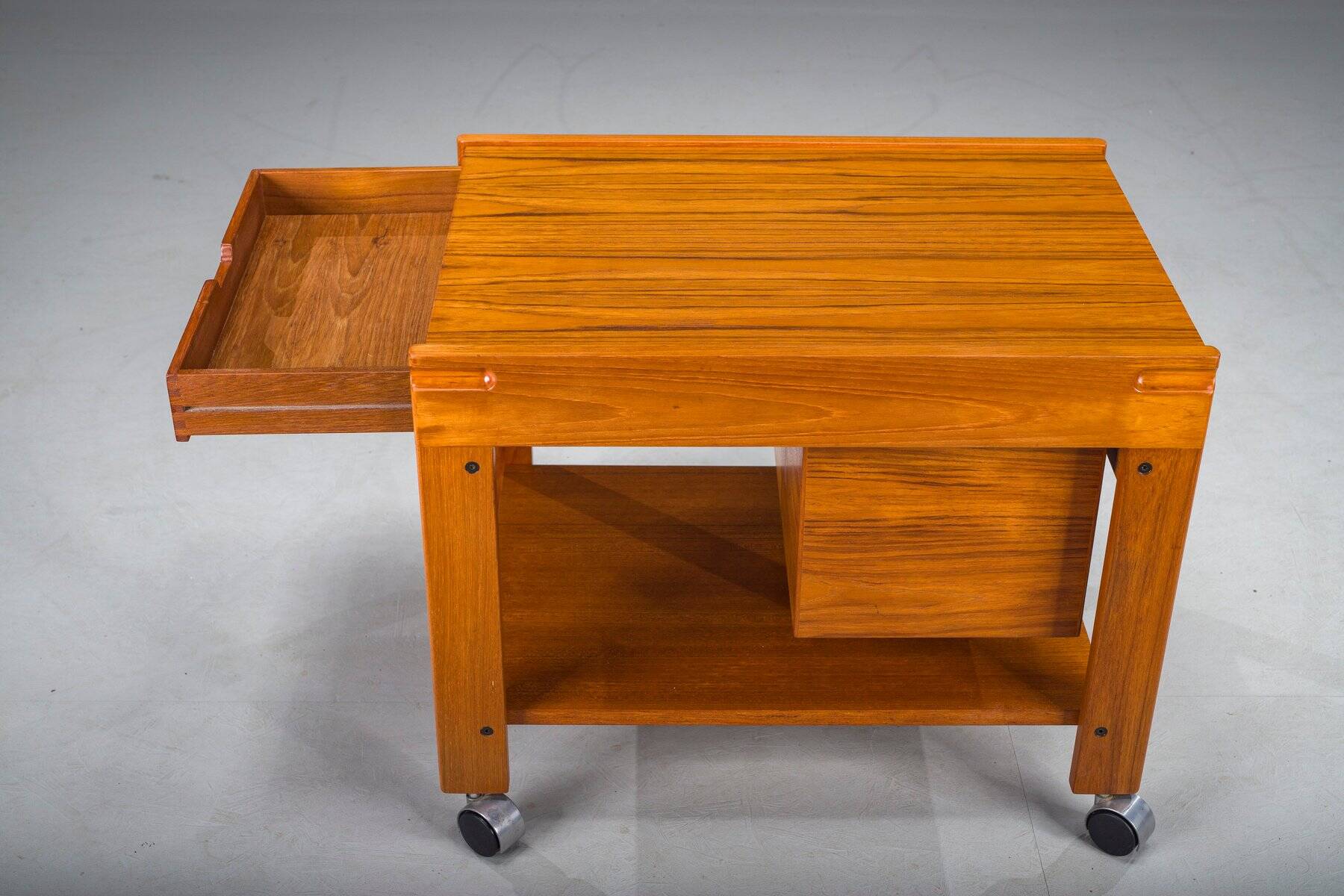 Mid-century modern Danish teak bar model 703 by Aksel Kjersgaard, 1960s