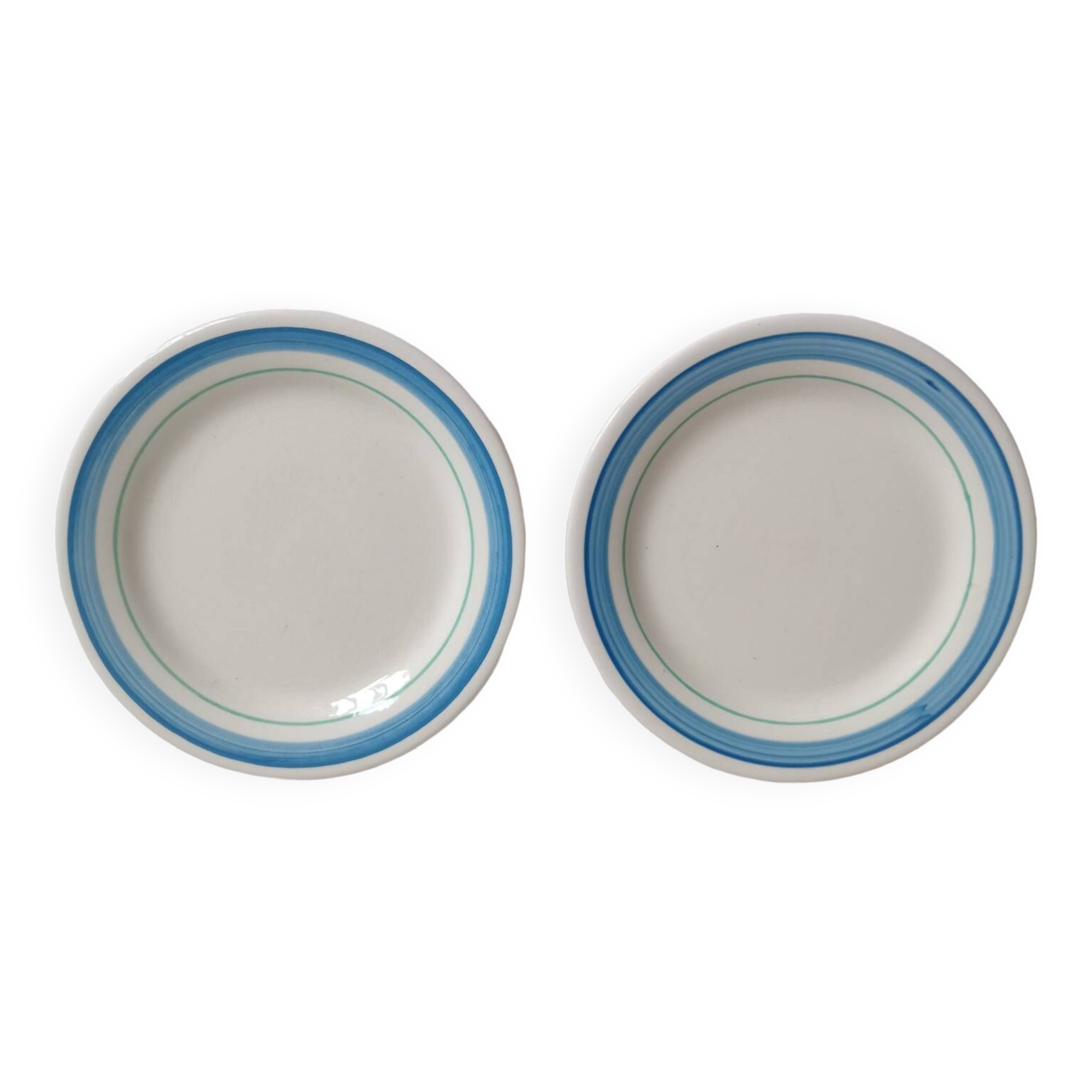 2 assiettes à dessert