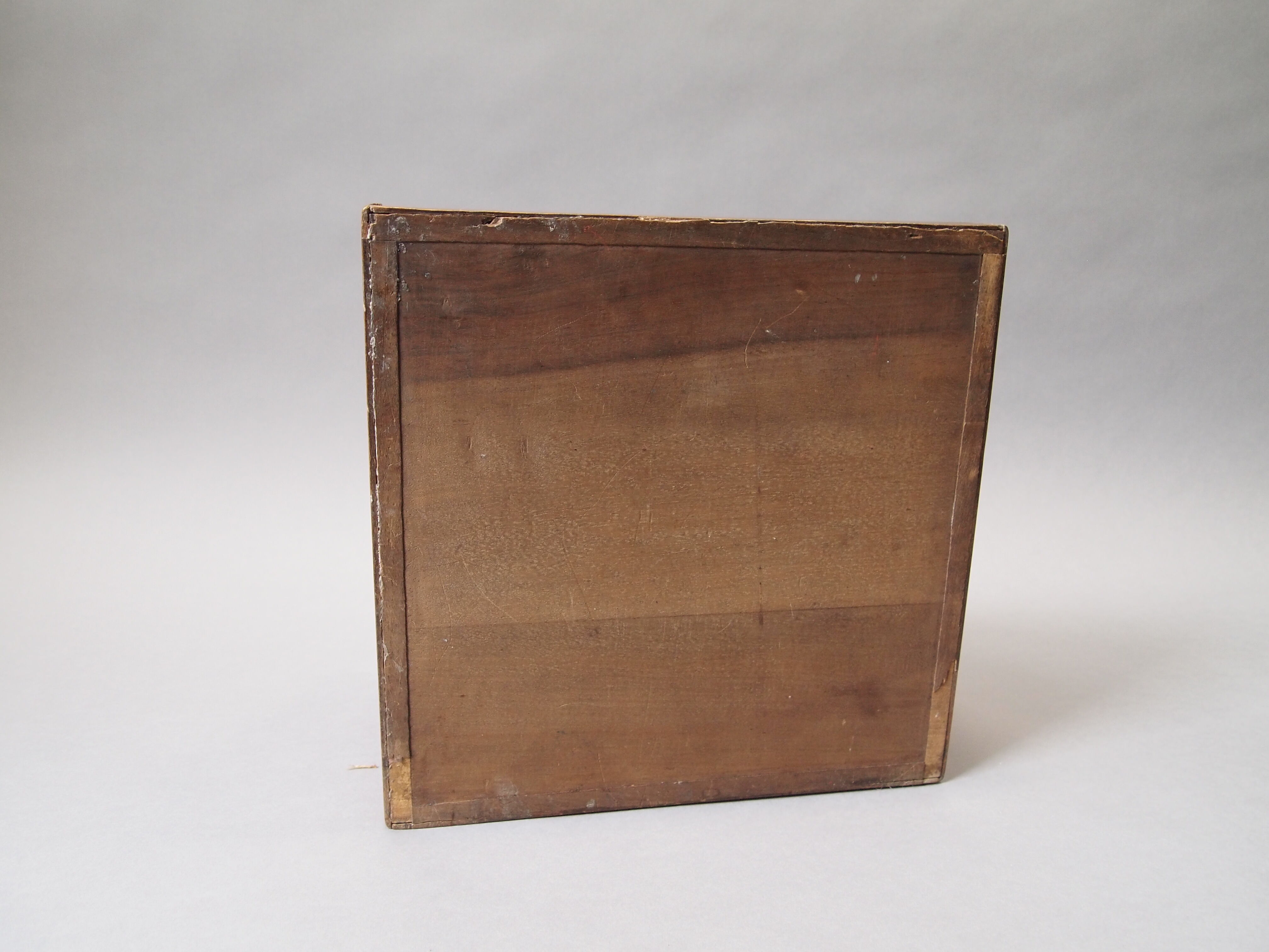 Walnut office storage box