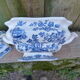 Old English tureen Mason's blue floral pattern