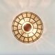 Large Mid-Century Glass Ceiling Light from Limburg, Germany, 1960s
