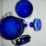 Old blue jars