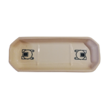 Iron earth comb holder Sarreguemines