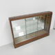 Large display cabinet with 2 sliding glass doors