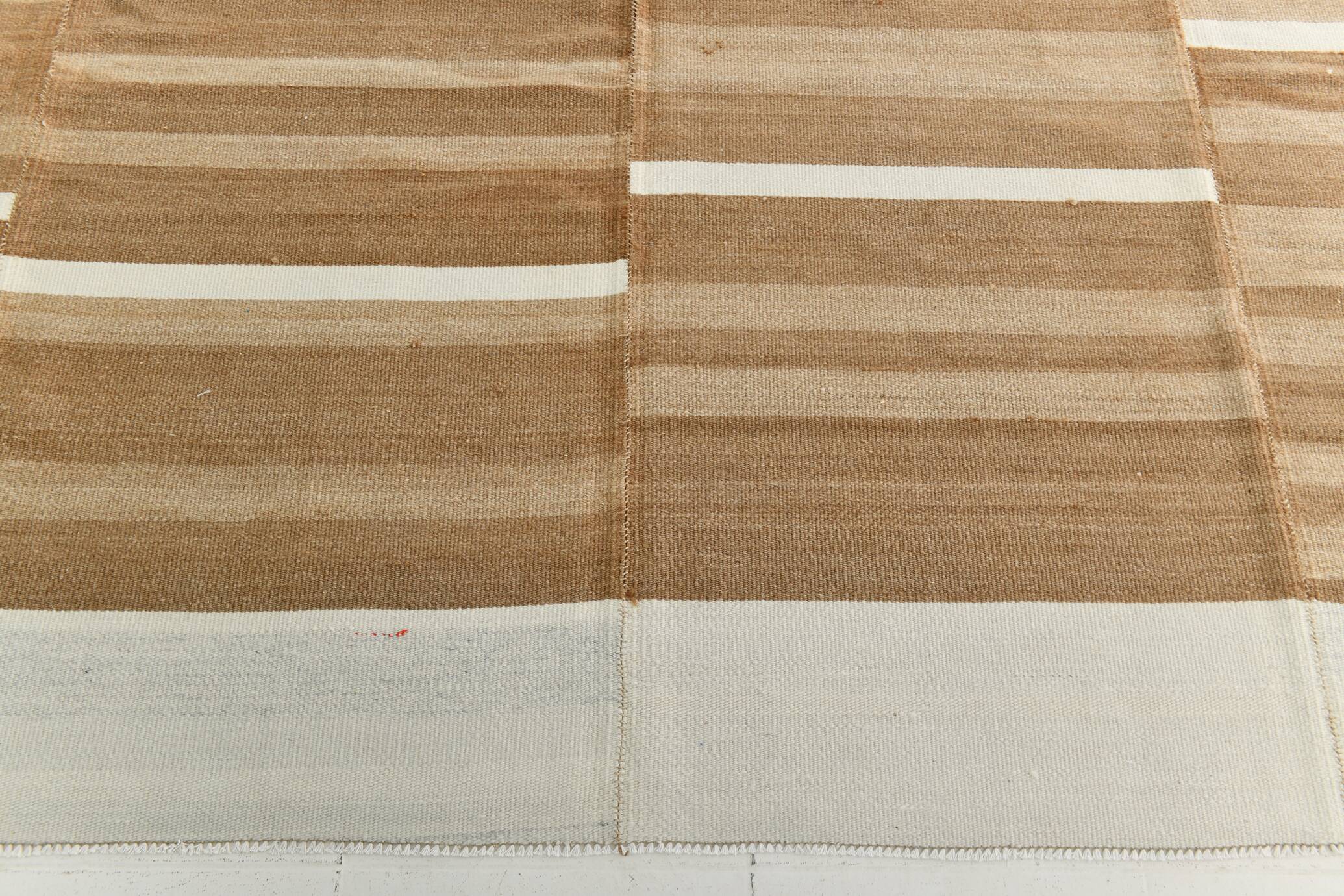 10x10 Bronze Beige Square Vintage Rug, 300x321Cm