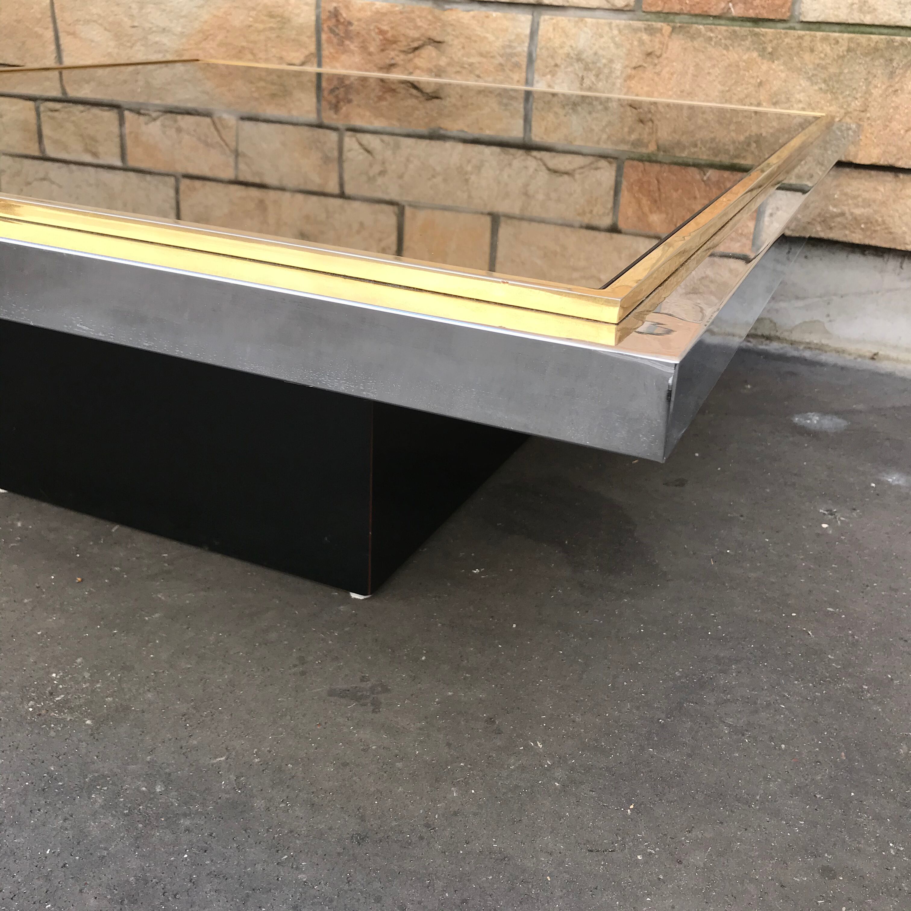 1970 Belgo Chrome coffee table