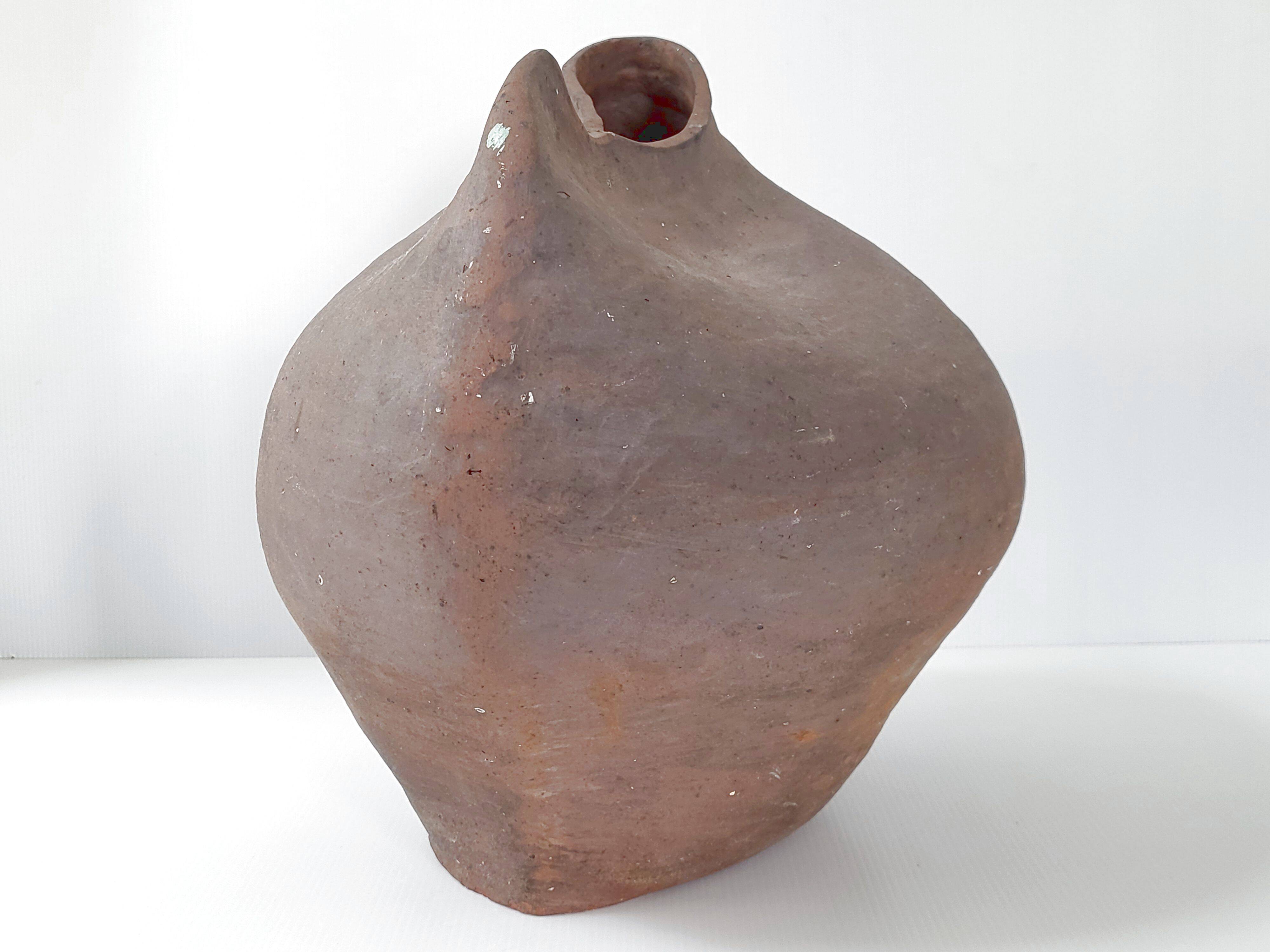 XXL vintage terracotta vase