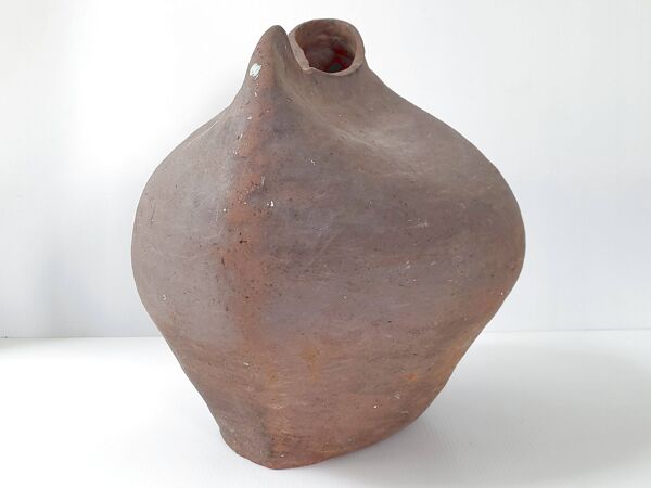Vase XXL vintage terre cuite