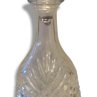 Carafe en cristal ciselé, Cristal d'Arques