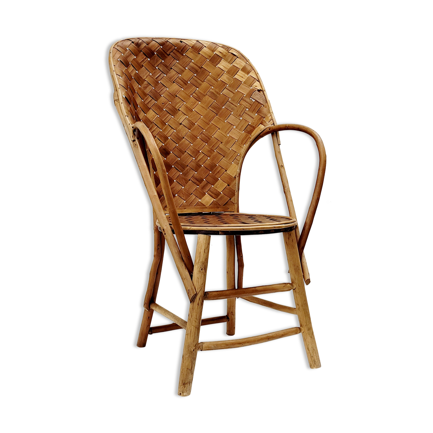 Chestnut armchair