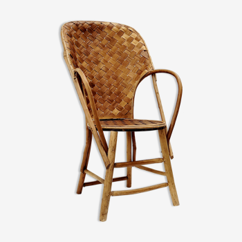 Chestnut armchair